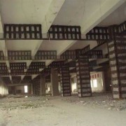 西寧大型商場(chǎng)粘鋼包鋼加固工程案例